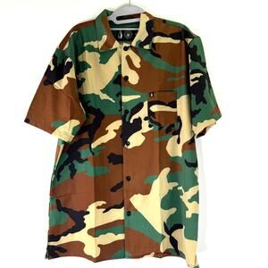 Tachuntfish The Mojito M81 Shirt Camo Button Up Shirt NWT Size XL